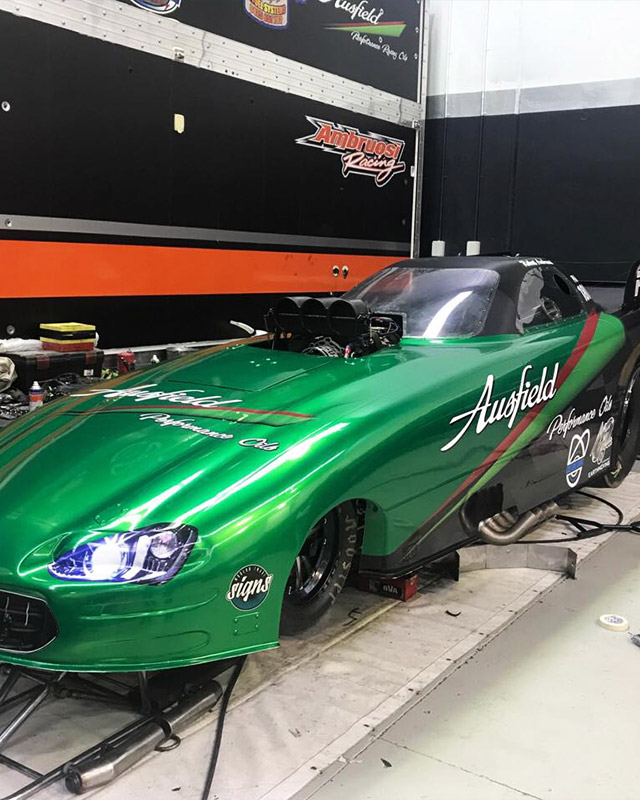 Ausfield Race Car Wrap