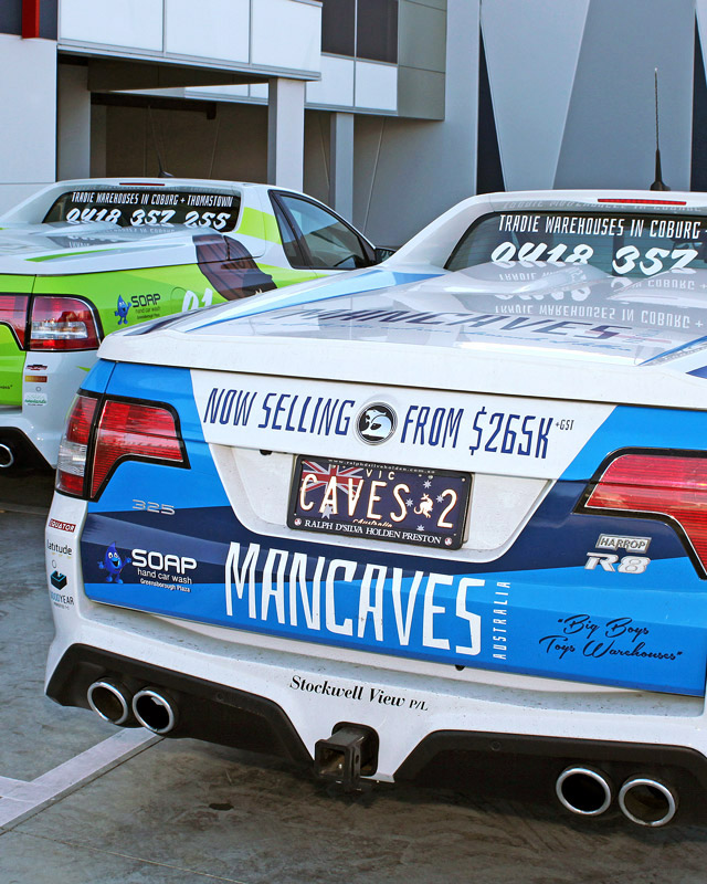 Mancaves Vechicle Wrap