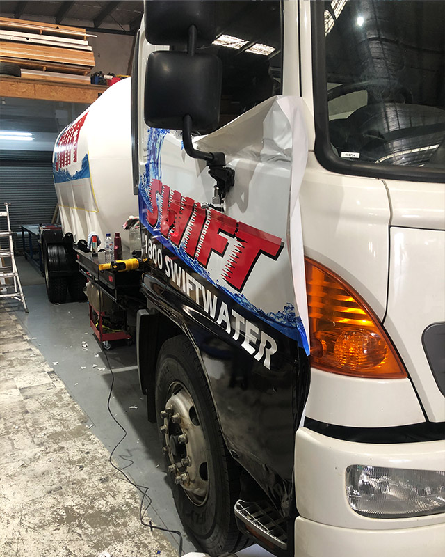 Swift Water Truck Wrap
